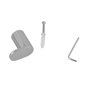 TSI Bathroom Accessories RUSHY Series Chrome Round Robe Hook CH6507.TR