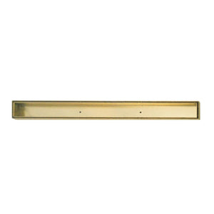 TIFD-G GOLD LINEAR TILE INSERT SHOWER GRATE  600/800/900/1000/1200MM