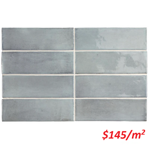 EQU0081 COCO BLUE GRASS GLOSS 50X150MM Made in Spain