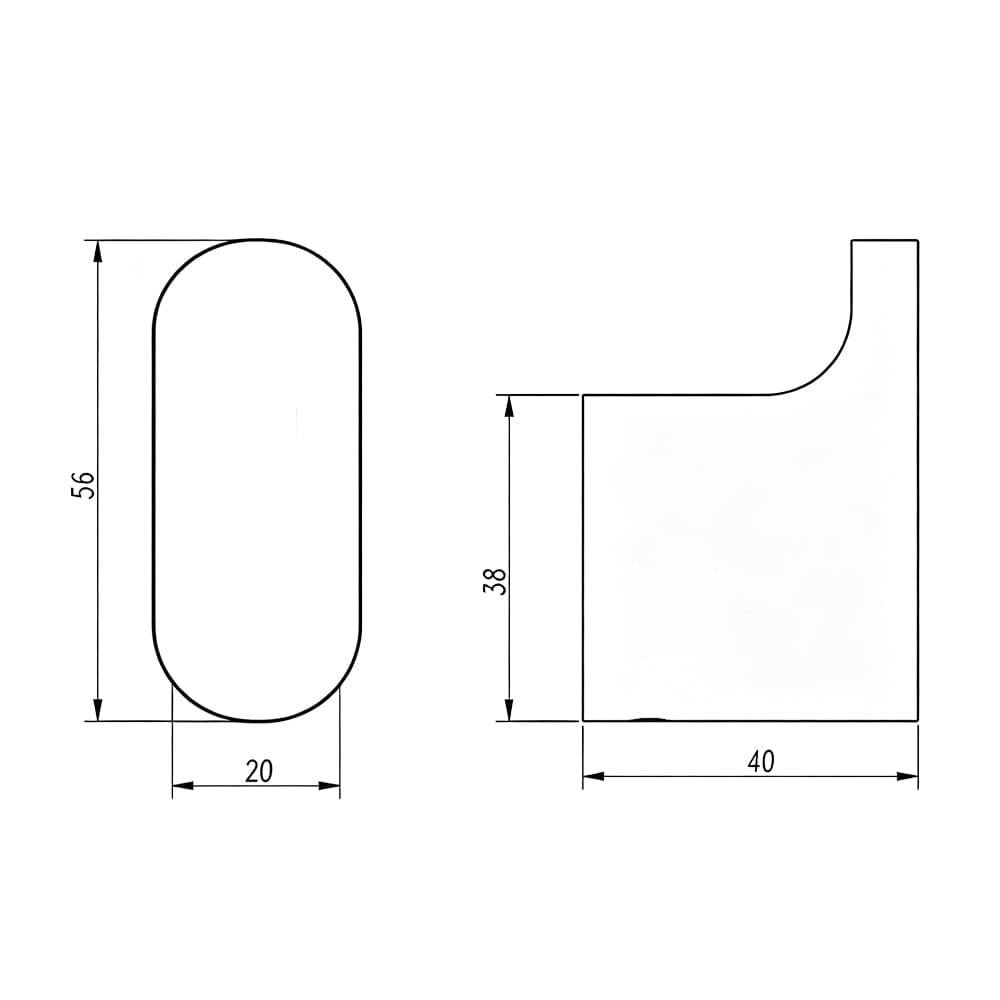 AU Series Chrome Round Robe Hook CH8007.TR