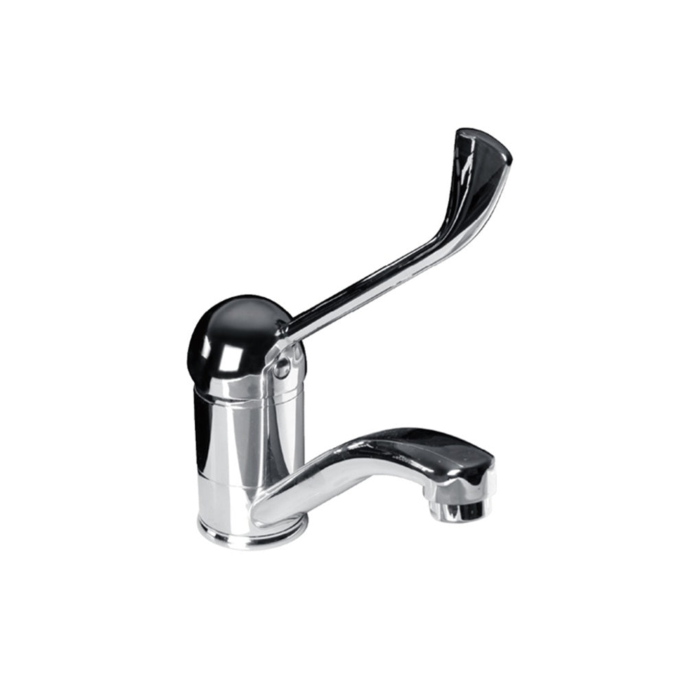 WT 150D MOBI CARE Swivel Basin Mixer with Disabled Handle in Chrome