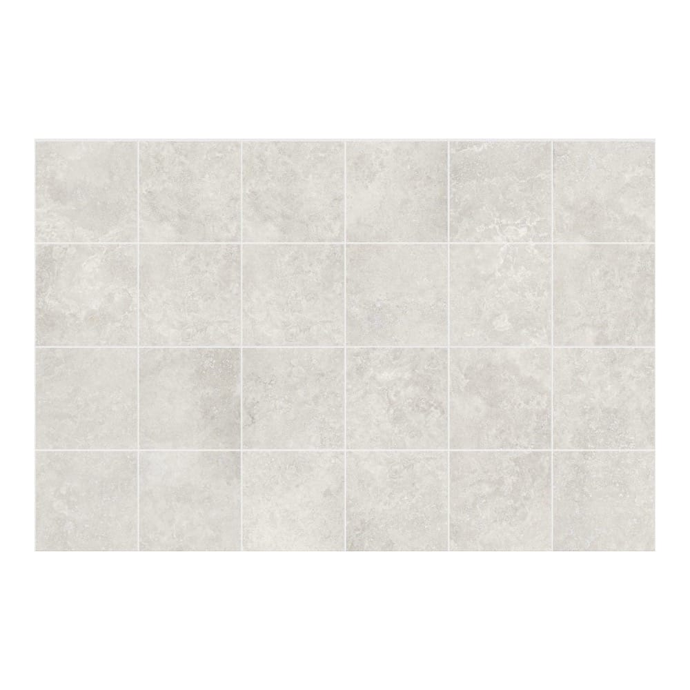 Darth Industries Tile Bari Bianco Versa Touch P4 Travertine Look Tile 600x600mm