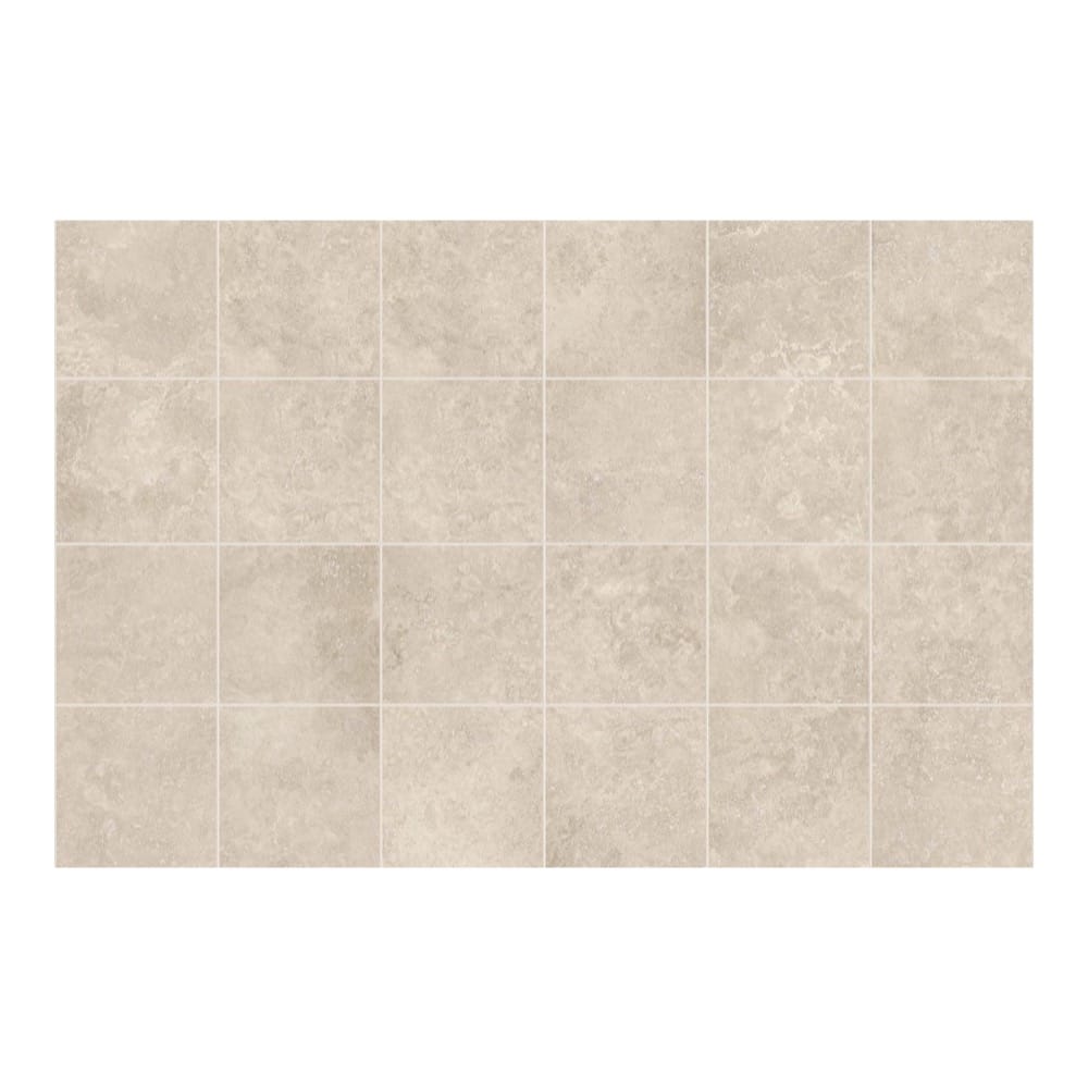 Darth Industries Tile Bari Beige Versa Touch P4 Travertine Look Tile 600x600mm
