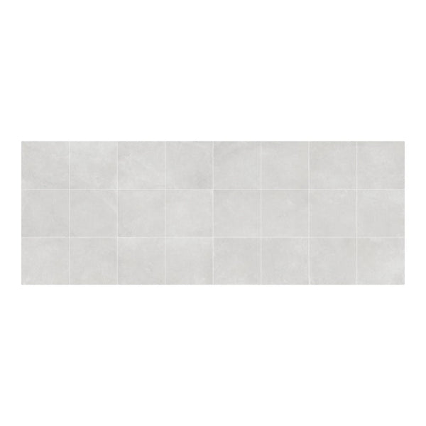 Darth Industries Tile Provence White Matt Limestone Look Tile 600x600mm