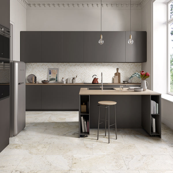 Everstone StoneAge 3D Natural Finish 600x600mm Made in Italy - Travertine Oro