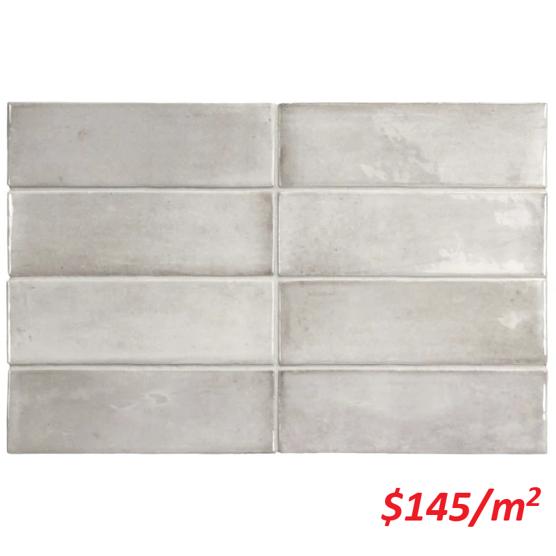 EQU0079 COCO AMBER GREY GLOSS 50X150MM Made in Spain