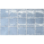 THEO DI Tile Altea Ash Blue 100x100mm Spanish wall tiles