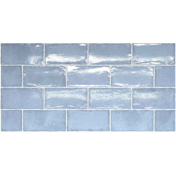 Altea Ash Blue 75x150mm Spanish wall tiles
