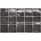 THEO DI Tile Altea Black 100x100mm Spanish wall tiles
