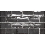 Altea Black 75x150mm Spanish wall tiles