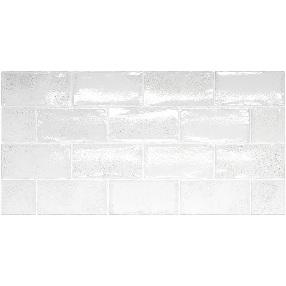 Altea White 75x150mm Spanish wall tiles