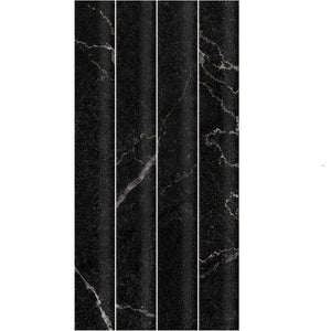 AMIBKS13 AMI50303 AMICI BLACK CONCAVE SUBWAY SATIN 50X300
