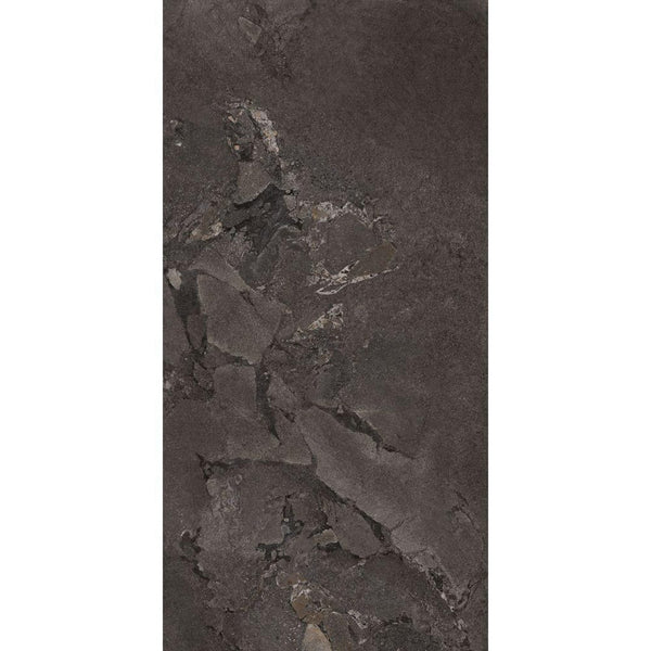 DSS Tile ART0013 GEO STONE BLACK MATT 600X1200X9.8MM