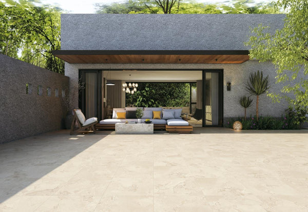 DSS Tile ART0007 GEO STONE BEIGE MATT 600X1200X9.8MM