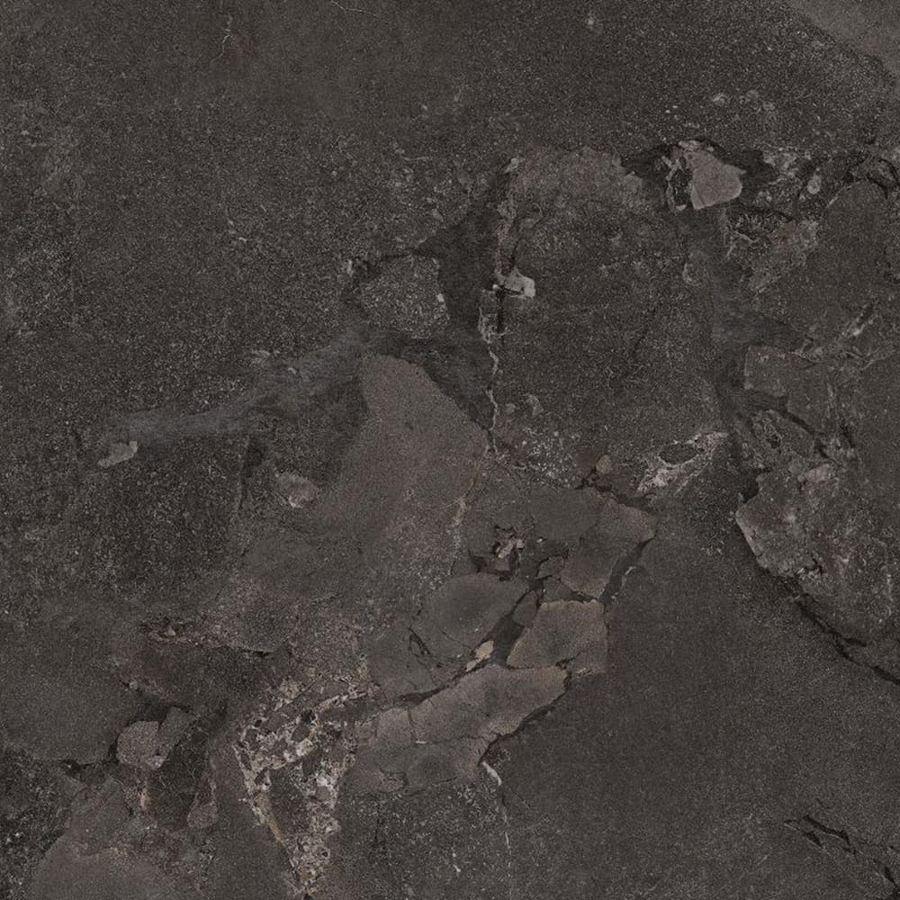 DSS Tile ART0012 GEO STONE BLACK MATT 600X600X9.5MM