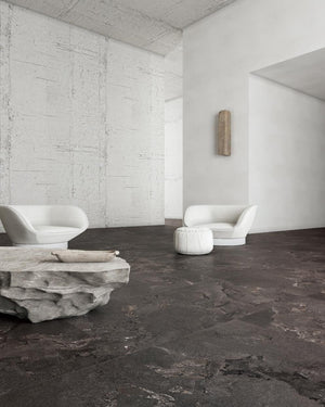 DSS Tile ART0013 GEO STONE BLACK MATT 600X1200X9.8MM