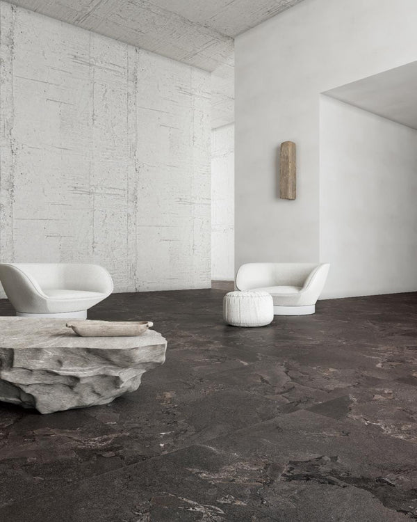 DSS Tile ART0013 GEO STONE BLACK MATT 600X1200X9.8MM
