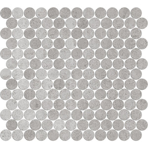 ART056 PR23NG-H ARTEMIS NEW GREY PENNY ROUND HONED 23X23MM (300X300mm per sheet)
