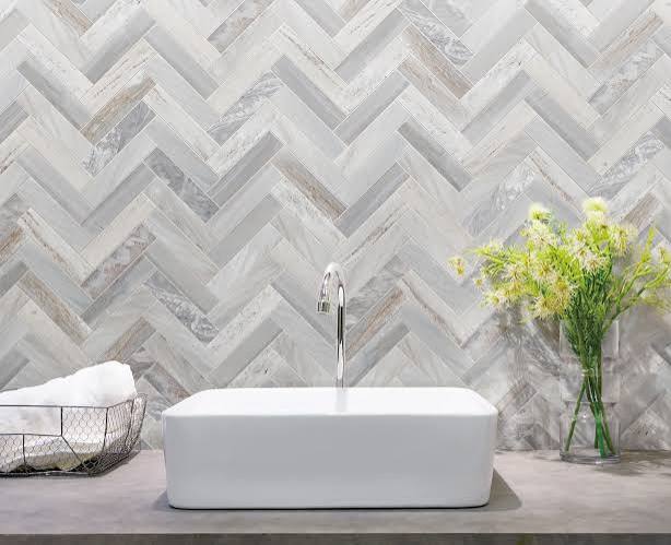 ART243 HB35150BS-H ARTEMIS BLUE SANDSTONE HERRINGBONE HONED 35X150MM (235x240mm per Sheet)