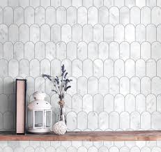 ART403 ARTEMIS CARRARA WHITE FEATHER HONED 50X103 (330x330mm per Sheet)