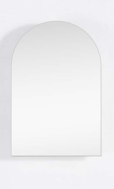 ASH-6161MW Archive Collection 610X610x120MM Matt White SHAVING CABINET
