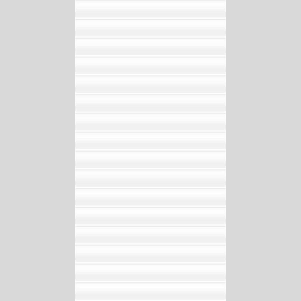 DSS Tile Stellar White Concave Matt Decor Tile 300X600mm
