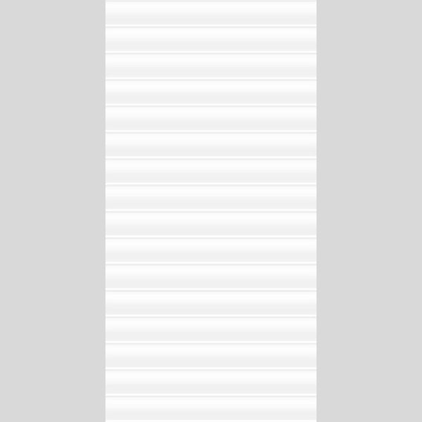 DSS Tile Stellar White Concave Matt Decor Tile 300X600mm
