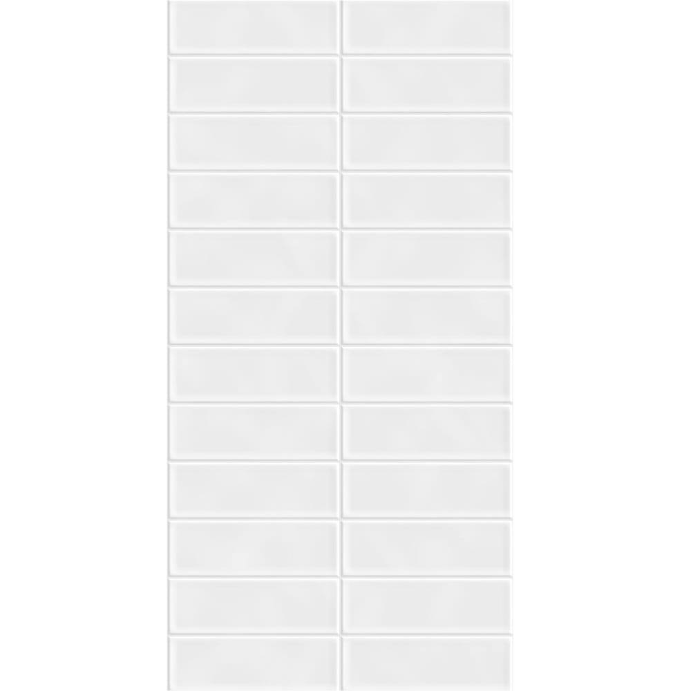 DSS Tile Stellar White Subway 50X150mm Matt Decor Tile 300X600mm