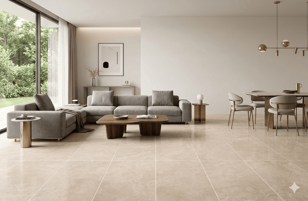 Alps Beige Matt SmoothGrip In&out Tile 300x600mm
