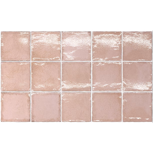 Altea Dusty Pink 100x100mm Spanish wall tiles