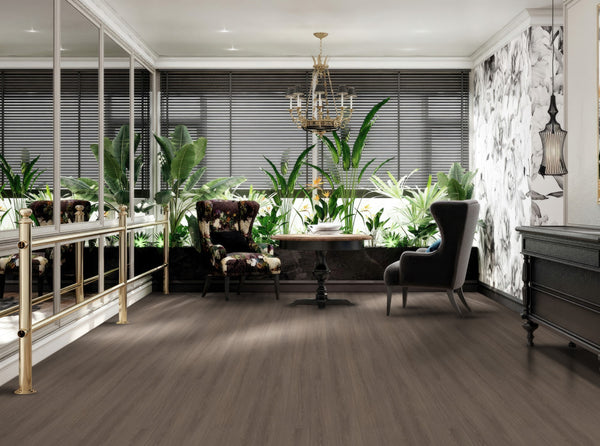 AquaGlow 72 hours Waterproof Laminate 1830x195x12mm - London Oak