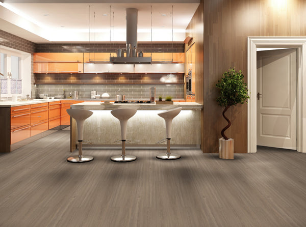 AquaGlow 72 hours Waterproof Laminate 1830x195x12mm - Caramel Oak