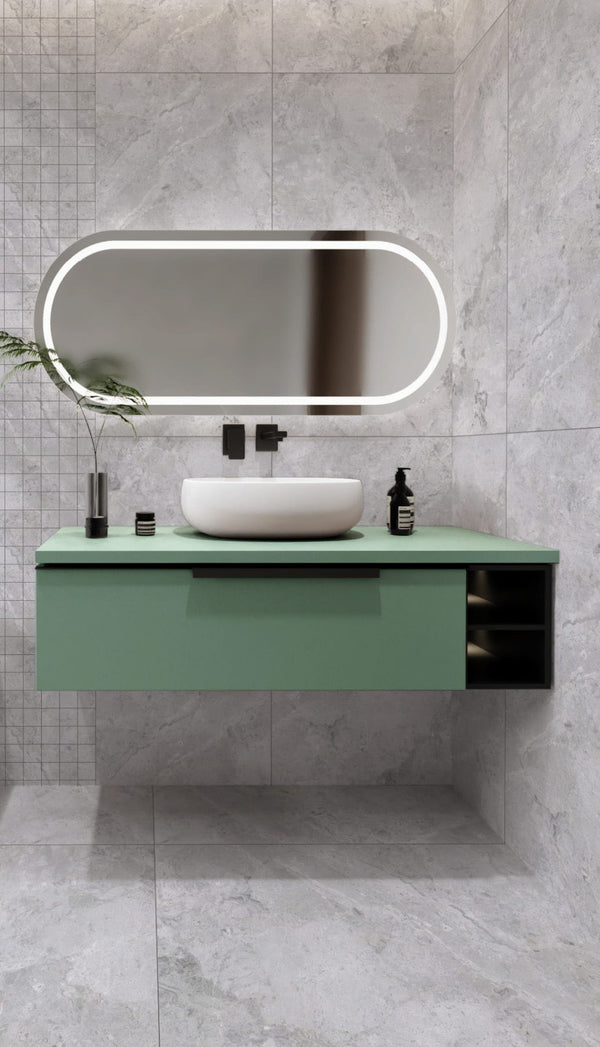 DSS Tile Arctic Tundra Grey Matt Tile 600x1200mm