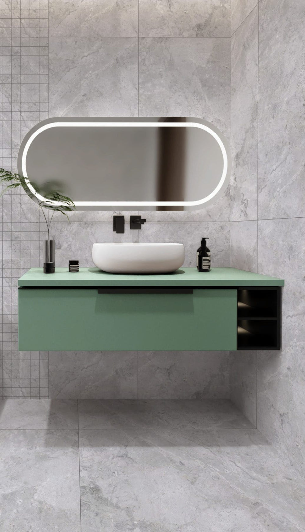 Arctic Tundra Grey Matt Tile 750x1500mm