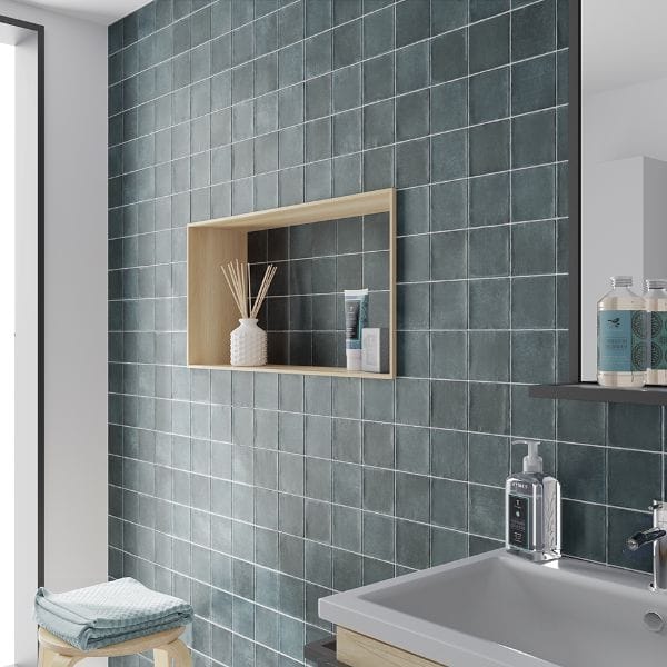 DSS Tile Argile Glacier Matt Subway Tile 100X100mm Made In Spain