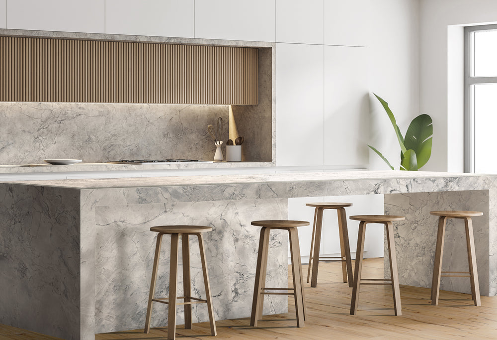 Everstone Aurora Natural Finish 1200x1200mm Made in Italy - Super White Dolomite