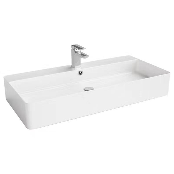B9042 - Above Counter / Wall Hung Basin 900x420x140MM
