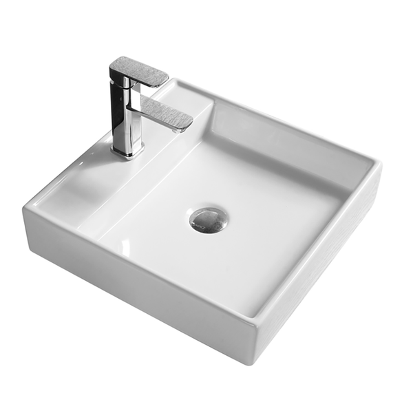 Noveen Basins BA450MW - Above Counter Basin 440x440x100MM Matt White