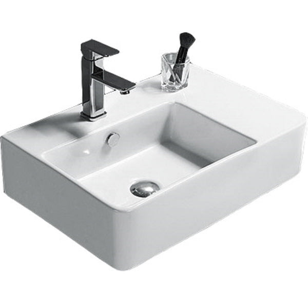 BA800LHB - Above Counter / Wall Hung Basin 605x410x150MM