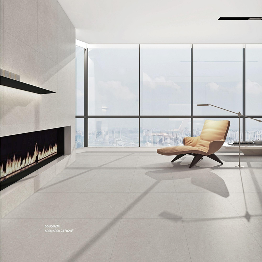 VICTILES BARSOOM 600X600mm Matt Porcelian Tile - IVORY