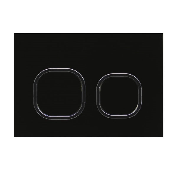 BB05 — R&T Square Glass Dual Flush Button