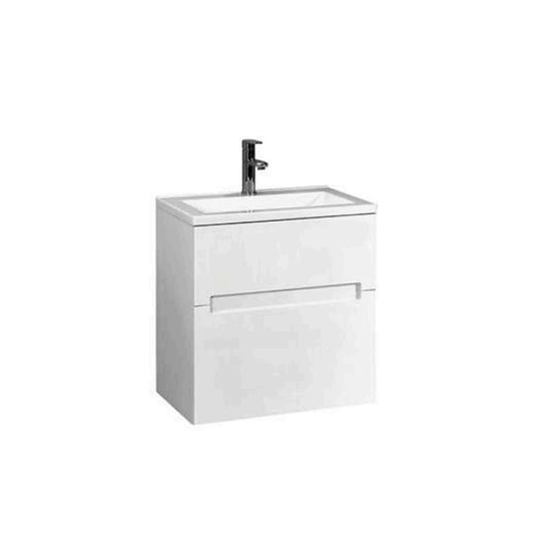 ZENMO Vanities BELLA 600 WALL HUNG Vanity With Ceramic Top