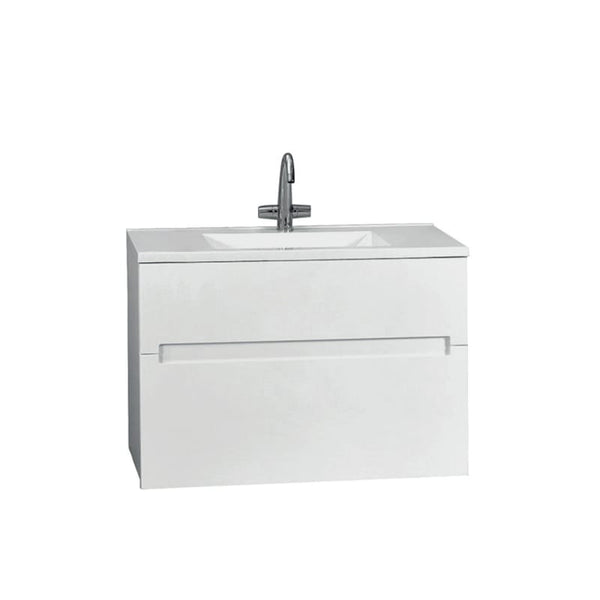 ZENMO Vanities BELLA 750 WALL HUNG Vanity With Ceramic Top