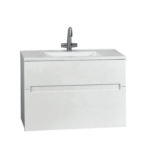 ZENMO Vanities BELLA 900 WALL HUNG Vanity With Ceramic Top