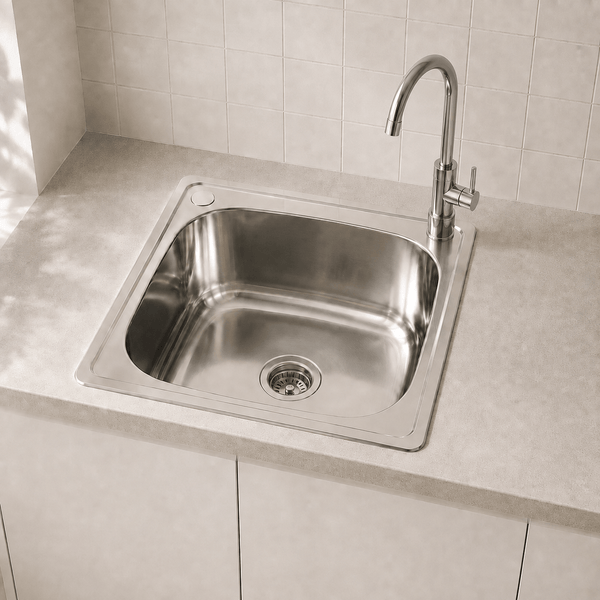 Noveen Sinks BKS-PS5545 Sofia Insert Laundry Trough (35 litre) 555x455x240 mm
