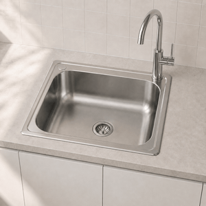 Noveen Sinks BKS-PS6050 Sofia Insert Laundry Trough (45 litre) 600x500x240 mm