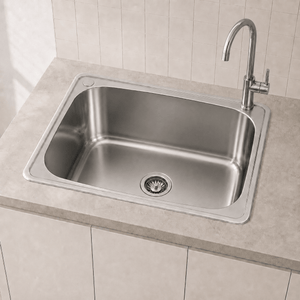 Noveen Sinks BKS-PS6347 Sofia Insert Laundry Trough (45 litre) 630x470x220 mm