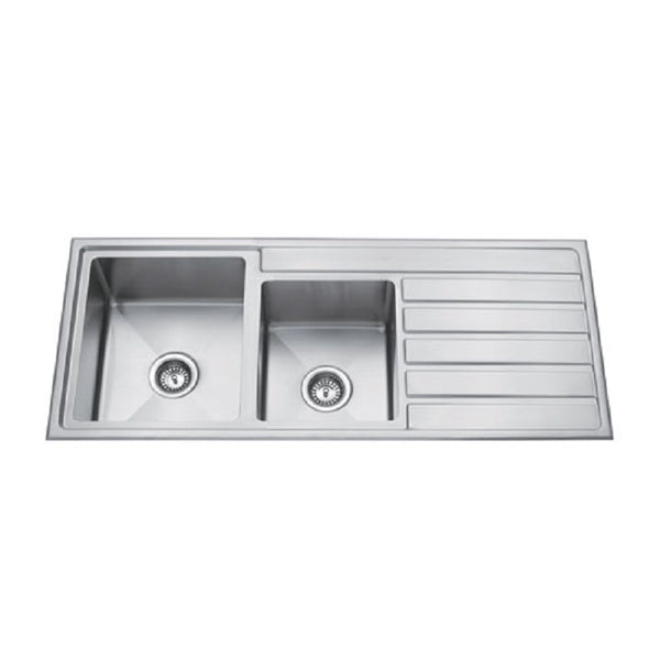 BKS-HP12050A LHB Paris Handmade KITCHEN SINK 1200x500x200 mm