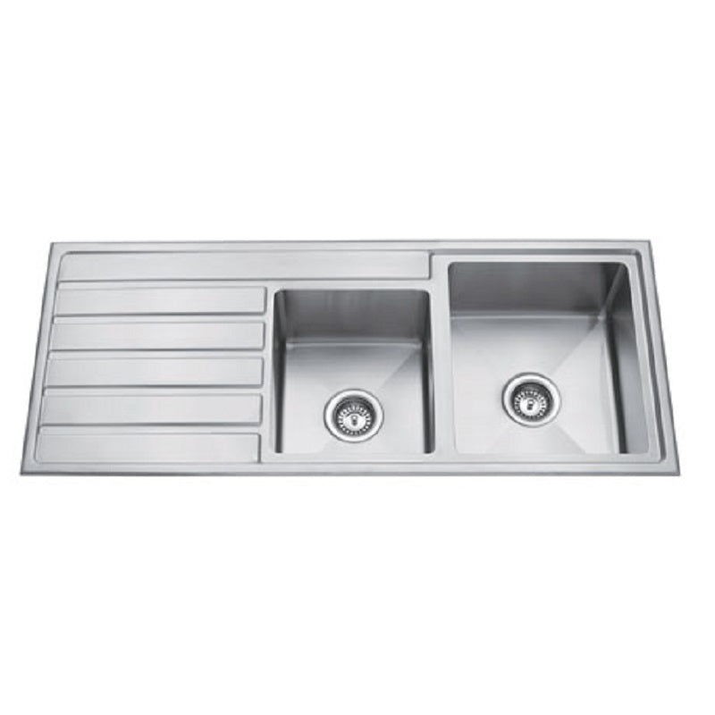 BKS-HP12050B RHB Paris Handmade KITCHEN SINK 1200x500x200 mm