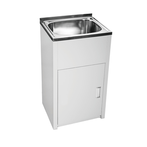 Noveen Sinks BLC-T35A Tulsa Laundry Troughs with Metal Cabinet (35 litre) 555x455x870 mm